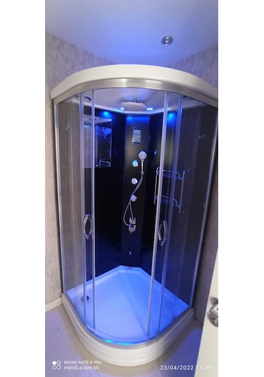100x100 Oval Duş Teknesi Üzeri Kompakt Sistem Sistem 1