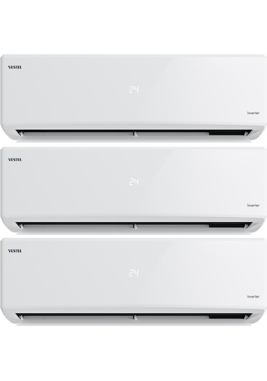 Vestel Flora Doğa 1 Dış + 3 İç Ünite (9+9+12) Duvar Tipi Multi Inverter Plus Klima
