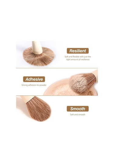 Fondöten, Pudra, Kapatıcı Ve Göz Farları İçin Sentetik Makyaj Fırçası Seti İle Makyaj Becerilerinizi Geliştirin