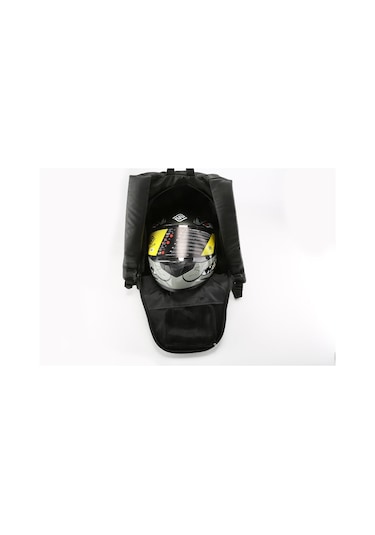 Motosiklet Ve Bisiklet Sırt Çanta Pvc Gövde Motor Touring Çantası 15 Lt Siyah