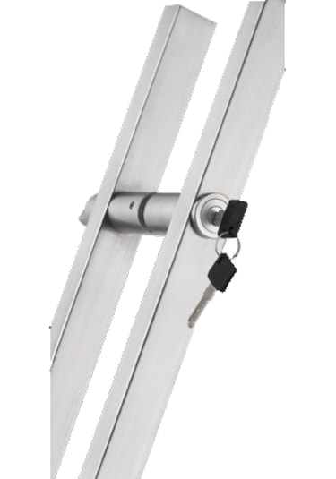 Thr-5304-Sss Thoor Köşeli Kilitli Çekme Cam Kapı Kolu