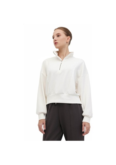 Lumberjack 5w Wl Denıl Yog1-9 5pr Ekru Kadın Sweatshirt A102020754 Ekru