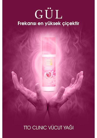 Tto Clinic Gül Özlü Nemlendirici Vücut Yağı 200 ML