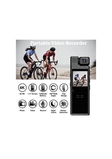 Monyee L9 Mini Kamera: 1080p Hd Görüntü, Gece Görüşü, 180 Döner Lens, Hareket Algılama, Kayıt Ve Fotoğraf Çekimi Dahili Pil