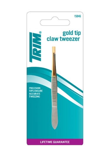 Trim Cımbız Altın Düz Uçlu 5-43B