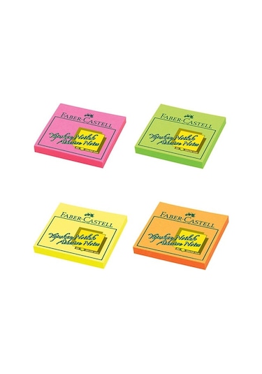 Faber Castell Yapışkanlı Postit Sarı 75X75