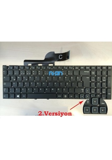 Samsung Uyumlu NP300E5C-A09TR NP300E5C-A0ATR NP300E5C-S01TR Klavye TR