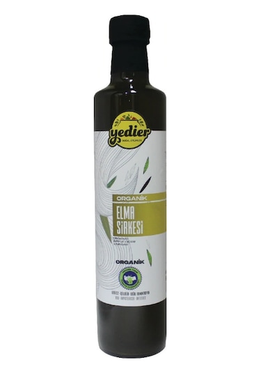 Yedier Doğal Ürünler Organik Elma Sirkesi 500 ML