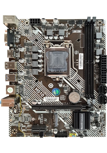 Ramtech Esonic H510DA Intel H510 2666 MHz (OC) DDR4 M.2 mATX Anakart