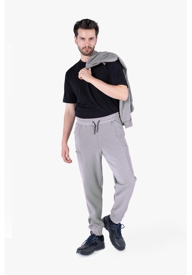 Diagonel Eşofman Altı Light Gri