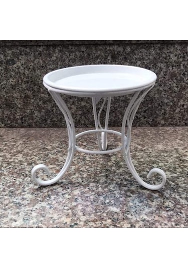 Çiçek Taburesi Metal Çiçek Standı, Avrupa Tarzı Tabure Balkon Zemin Bahçe Çiçek Saksısı Saksı Tutucu Dekor Bitki Rafı A