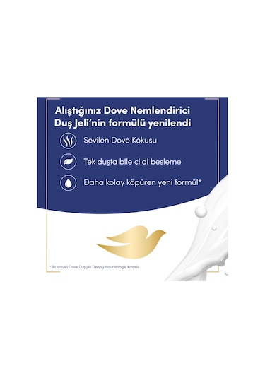 Dove Deeply Nourishing Nemlendirici Duş Jeli 2 x 450 ML
