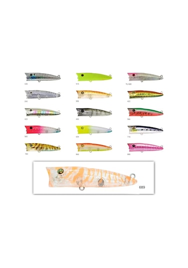 Zipbaits Popper 68mm Su Üstü Poping 8.3gr Maket Balık 689