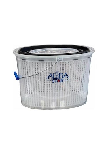 Albastar Oval Süzgeçli Balıkçı Kovası