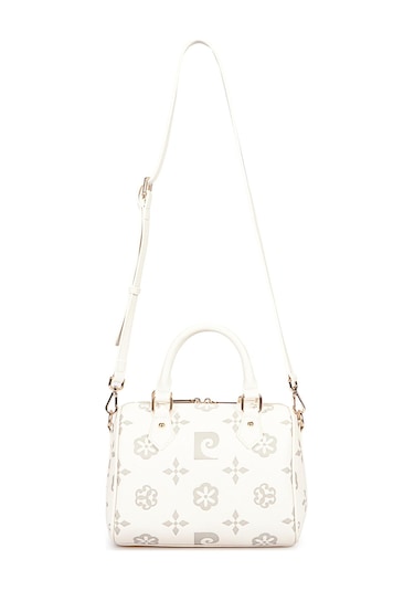 Pierre Cardin 05pc25y10509 Kadın Omuz & Kol Çantası Beyaz Büyük Monogram