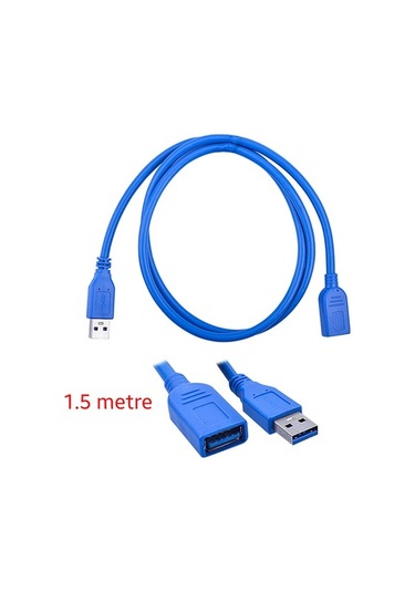Ally Usb 3.0 1,5 Metre Uzatıcı Kablo (248667146)-Mavi