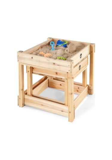 Plum Ahşap Kum Ve Su Masaları Çok Renkli