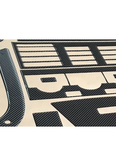 Volkswagen Lt Volt / Sprinter Konsol-torpido Kaplama 1995-2006 17 Parça-karbon Karbon