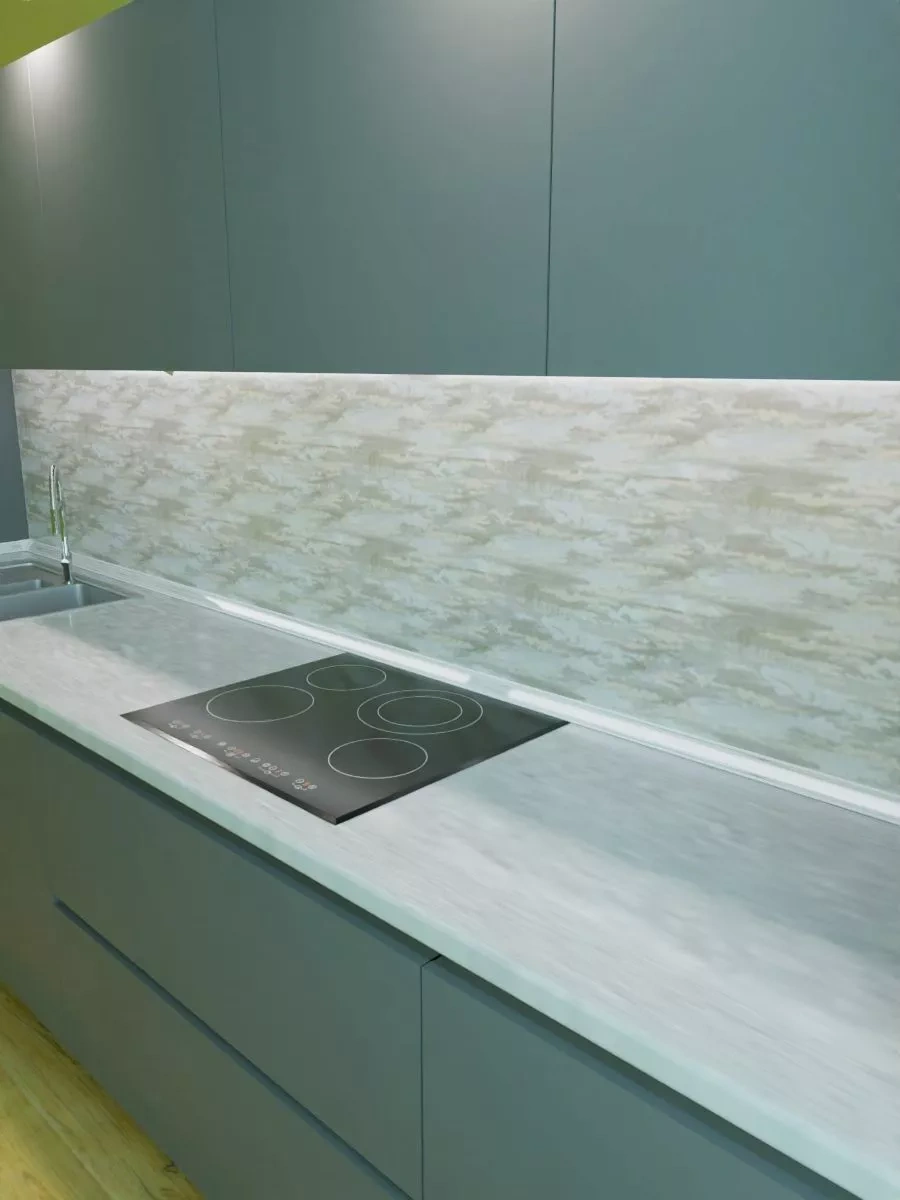 Steindorf Ev İçin Plastik Mutfak Önlüğü 3000x600 Mm 158753554