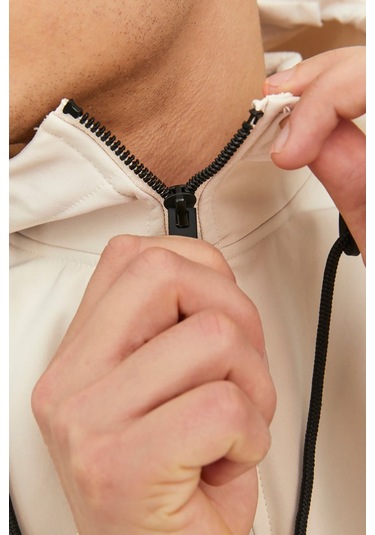 Jack & Jones 12236300 Erkek  Taş Gri Ceket