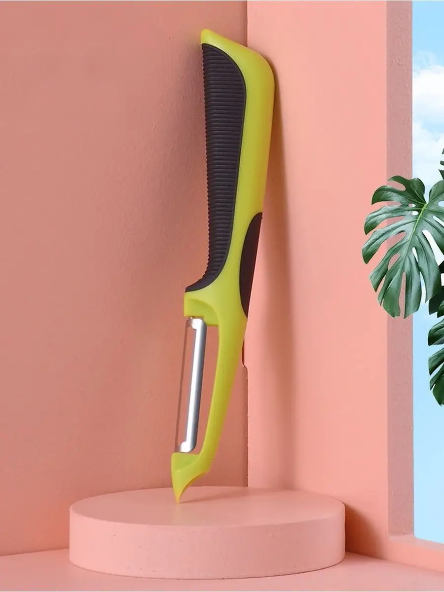 Cucınıamo El Sebze Soyucu Ve Patates Soyucu Bıçağı 110447531 Sarı-yeşil