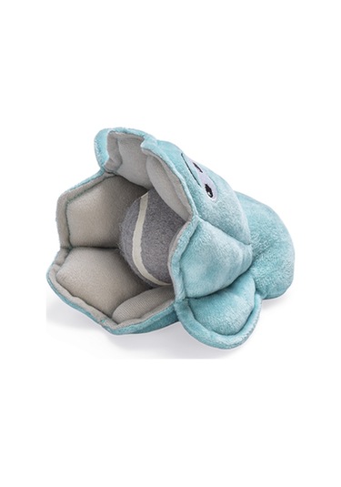 Beeztees Köpek Ödül Saklama Oyuncağı Ve Top, Peluş, Kırmızı, 18x16x8cm