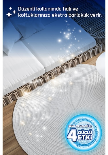 Fakir Nano Teknoloji ile Lavantalı Makine Halı ve Koltuk Şampuanı 1 L