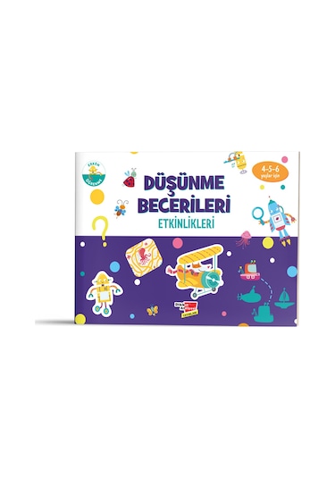 Dikkat Atölyesi Yayınları Okul Öncesi 4-6 Yaş Evde 3'lü Etkinlik Seti