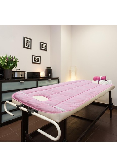 Dolıty Elastik Bantlı Masaj Masa Pedi Yumuşak Ve Rahat 27 Pembe