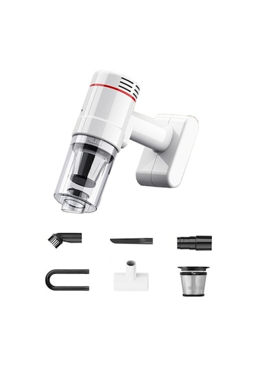 CBTxGlobal Lt-116c Temel+metal Filtre Kablosuz El Araç Fırçasız Elektrikli Süpürge