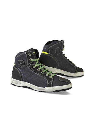 Stylmartin Kansas Wp Sneakers Motosiklet Botu Kısa Mavi