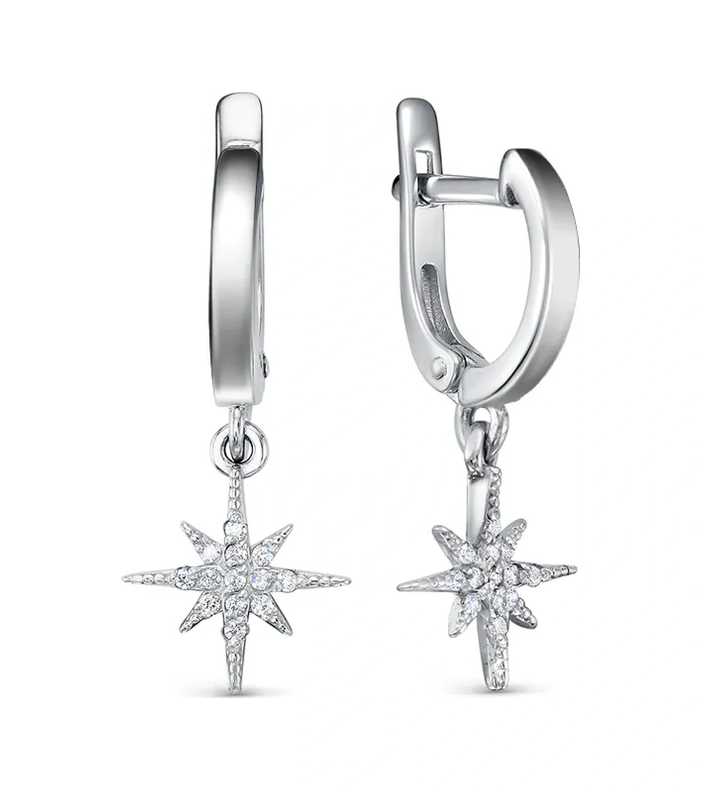 Gold Plaza Jewelry Gümüş Yıldız Küpeler 86171056 Diğer