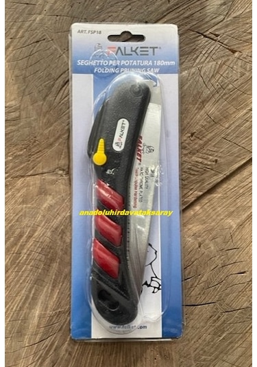 Falket Katlanır Bağ Budama Testeresi Agaç Dal Budama Testeresi 180mm