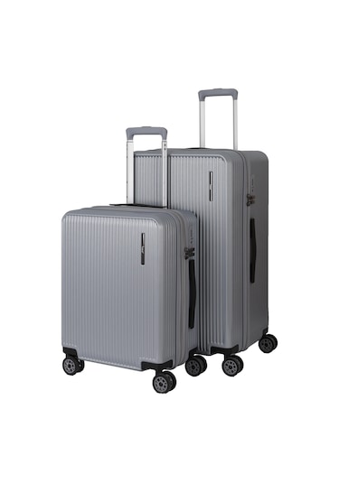 Baggaj V2521 Pc Valiz Sılver Set Siyah