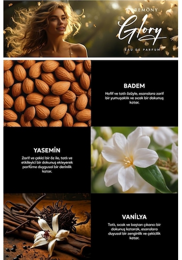 Ceremony Glory Kadın Parfüm EDP 50 ML