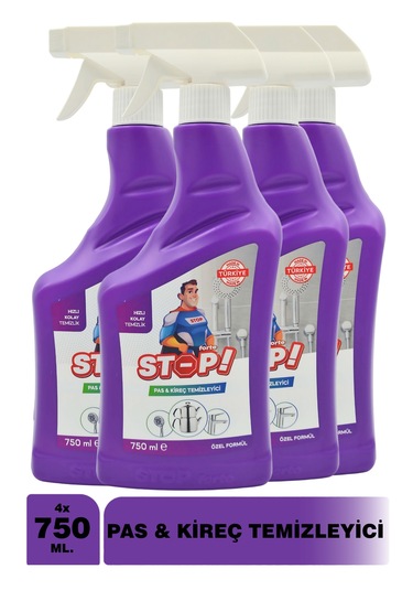 4'lü Pas&kireç Temizleyici 750 Ml