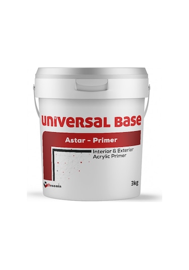 Decomin Universal Base Astar Primer Düz Boya Astarı 3 KG