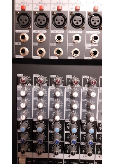 Biema Mx-12T 10 Kanal Profesyonel Efektli Deck Mixer