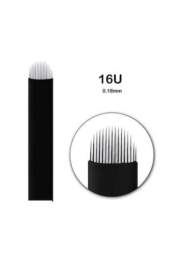 Ellea 16 U Microblading İğne 0.18 Mm 50 Adet Diğer