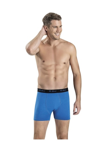 Jiber Erkek Modal Renkli Boxer 321 - 3 Adet 001