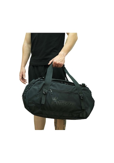 Kingsize Nutrition Kingsize Bulk Duffle Spor Çanta Siyah Siyah