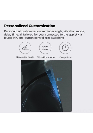 Skycity Hipee Akıllı Duruş Düzeltici: Yetişkinler İçin Gerçek Zamanlı Duruş İzleme Ve Sağlık Destekleyici