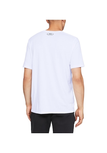 Under Armour Erkek Ua Sportstyle Left Chest Kısa Kollu Tişört 1326799-100 Beyaz