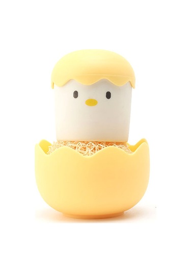 3 Değiştirilebilir Temizleme Fırçası İle Bulaşık Fırçası, Yaratıcı Ovma Fırçası, Döküm