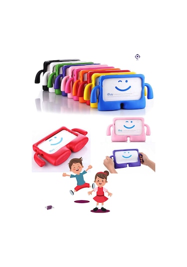 Galaxy Tab A9 Plus 11 İnç Uyumlu Fuchsia İbuy Standlı Çocuk Tablet Kılıfı X210 - X216 - X218