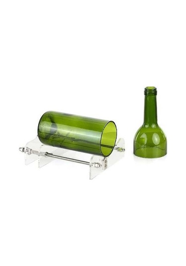 Pazly Zımpara Şişe Mason Kesme Kesici Kavanoz Aleti Dıy Cam Akrilik Çok Renkli Qf Çok Renkli