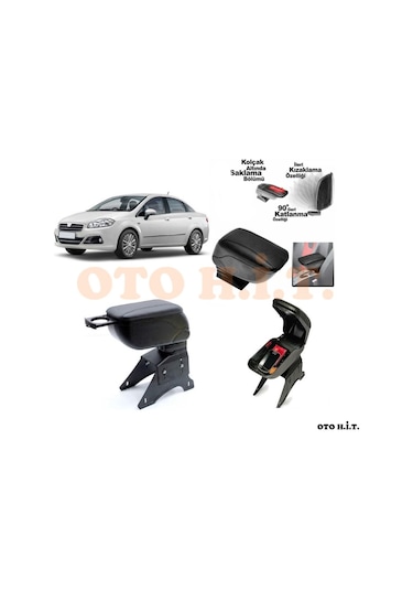 Fiat Linea Makyajlı Uyumlu Kol Dayama Ve Kolçak
