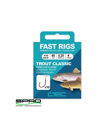 Spro C-Tec Alabalıkhazır Iğne Takımı 60 Cm  4 0.25