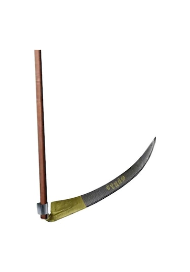 Komple Tırpan - Ahşap Saplı 5 Parça Set 60 Cm