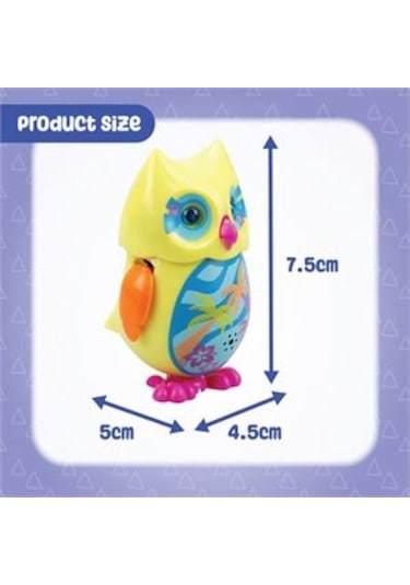 Mini Hoot Baykuş Asorti Sarı
